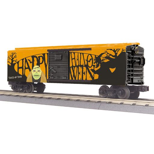 o scale halloween train cars