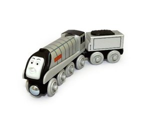 Fisher-Price SPENCER Battery Operated - Wooden Thomas the Tank - Fisher  Price