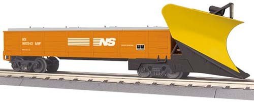 MTH - RailKing 3079444	 - 	SNOWPLOW NORFOLK SOUTHERN