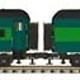 MTH - RailKing 20-44031 2-Car Madison Baggage/Coach Set