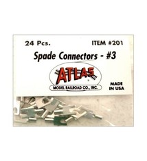 ATLAS 201	 - 	SPADE CONNECTORS #3