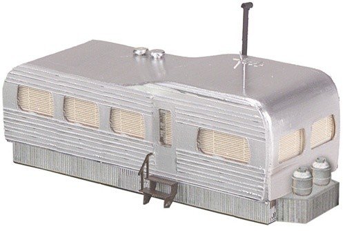 MTH - RailKing 3090005	 - 	Stainless Mobil Home