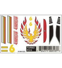PINECAR 313	 - 	PINECAR DECAL TURBO