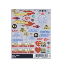 PINECAR 314	 - 	DECALS HOT ROD