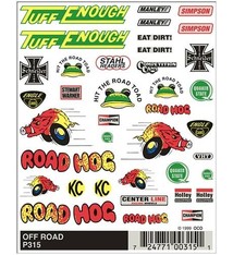 PINECAR 315	 - 	DECALS OFF ROAD