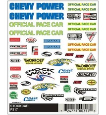 PINECAR 317	 - 	DECALS STOCK CAR