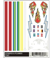 PINECAR 307	 - 	DECALS STRIPES