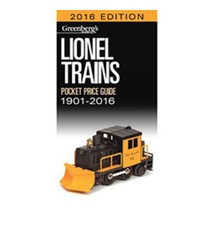 Kalmach Publishing 108716	 - 	LIONEL PRICE GUIDE 1906-2016