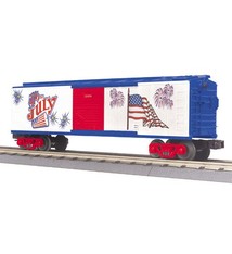 MTH - RailKing 3074497	 - 	BOX CAR 4th of JULY 2008