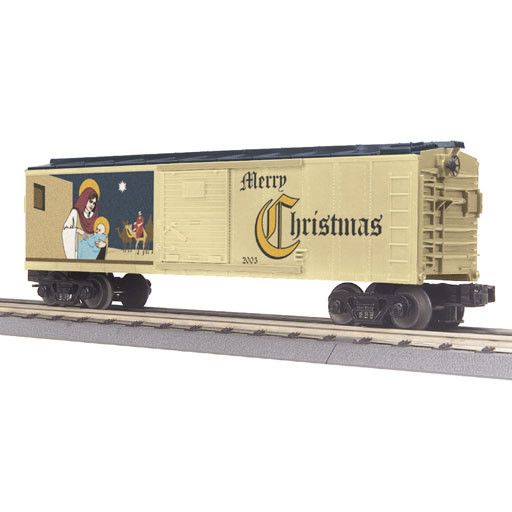 MTH - RailKing 3074257	 - 	BOX CAR CHRISTMAS 2005