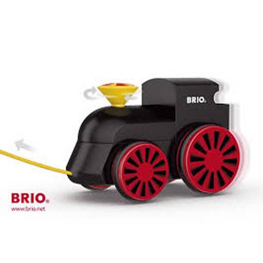 brio pull along train