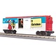 MTH - RailKing 3079336	 - 	BOX CAR CHRISTMAS W/ SIGNAL MAN