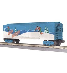 MTH - RailKing 3074288	 - 	BOX CAR HAPPY HOLIDAYS