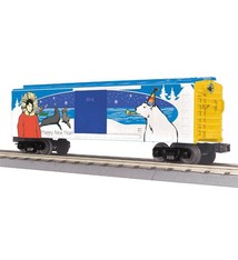 MTH - RailKing 3074825	 - 	BOX CAR HAPPY NEW YEAR '15