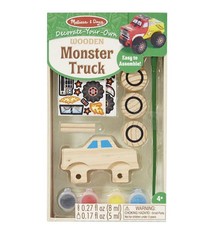 Melissa & Doug WOODEN DYO PAINT - MONSTER TRUCK