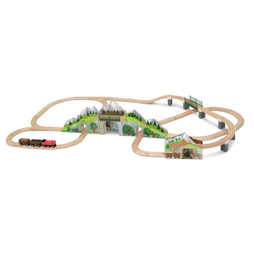 MOUNTAIN TUNNEL TRAIN SET - Bussinger Trains & Toys!