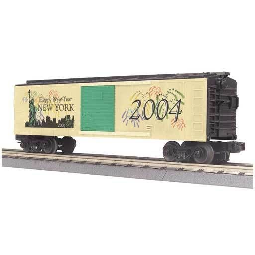 MTH - RailKing 3074117	 - 	BOX CAR NEW YEAR 2004