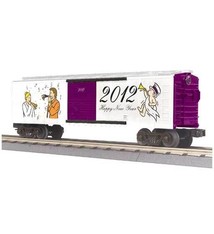 MTH - RailKing 3074658	 - 	Box Car New Year's 2012