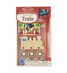Melissa & Doug WOODEN DYO PAINT - TRAIN