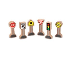 melissa & doug vehicles & traffic signs