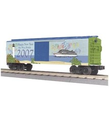 MTH - RailKing 3074358	 - 	Box Car NEWS YEAR 2007