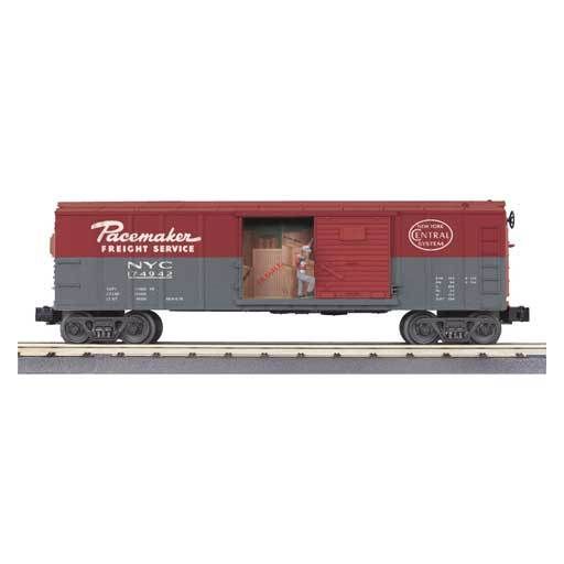 MTH - RailKing 3079016	 - 	BOX CAR NYC W/SIGNAL MAN