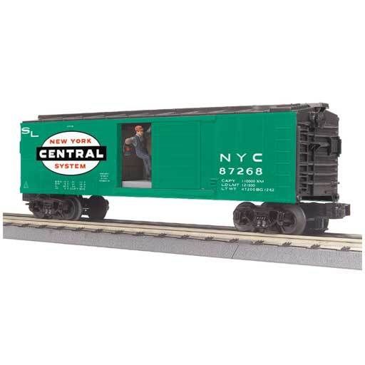 MTH - RailKing 3079378	 - 	BOX CAR NYC W/SIGNAL MAN