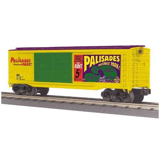 MTH - RailKing 3074670	 - 	BOX CAR PALLSADES PARK