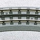 MTH - RailKing 40-1057	 - 	RealTrax - O54 Half Curve Track
