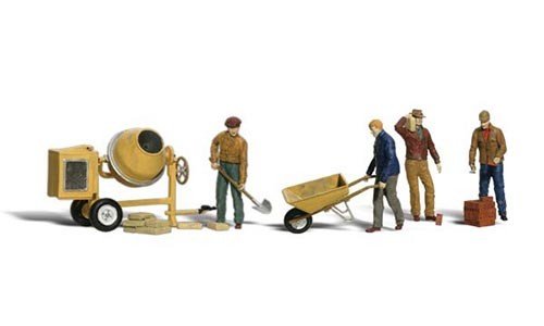 Woodland Scenics 2753	 - 	MASONRY WORKERS