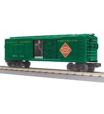 MTH - RailKing 3079475	 - 	BOX CAR RAILWAY EXP W/SIGNALMAN