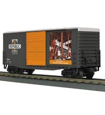 MTH - RailKing 3074690	 - 	BOX CAR REPUBLIC STEEL