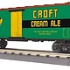 MTH - RailKing 3078131	 - 	REEFER CAR CROFT ALE