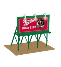 MTH - RailKing 3090496	 - 	MILLER HIGH LIGHTED BILLBOARD