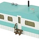 3090108	 - 	TURQUOISE&WH MOBILE HOME
