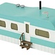 MTH - RailKing 3090108	 - 	TURQUOISE&WH MOBILE HOME