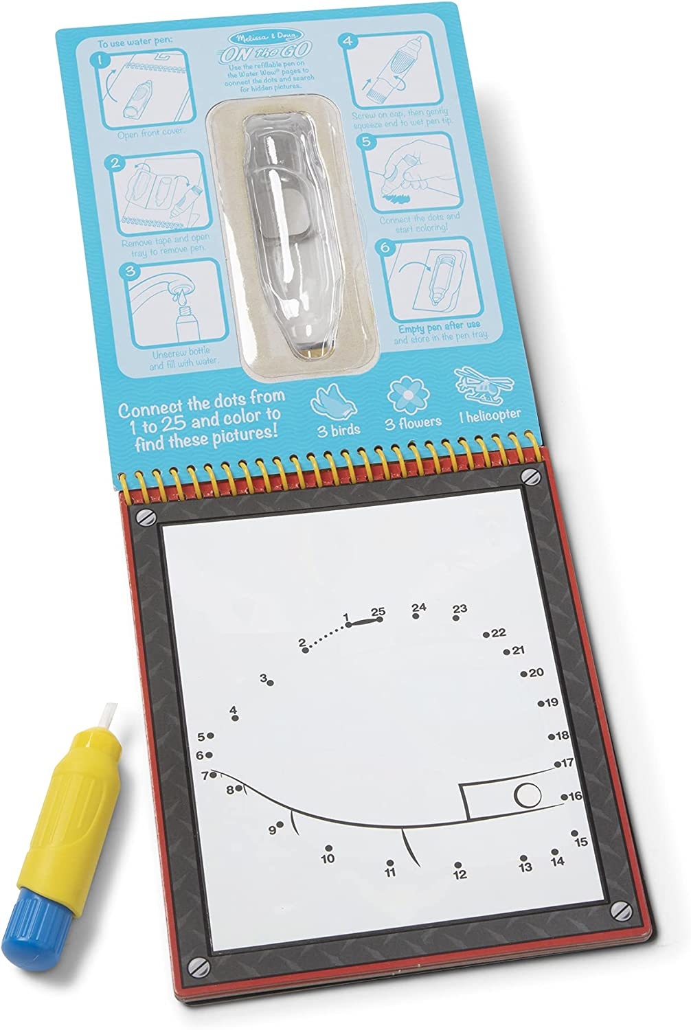 Water Wow Connect the Dots - Vehicles