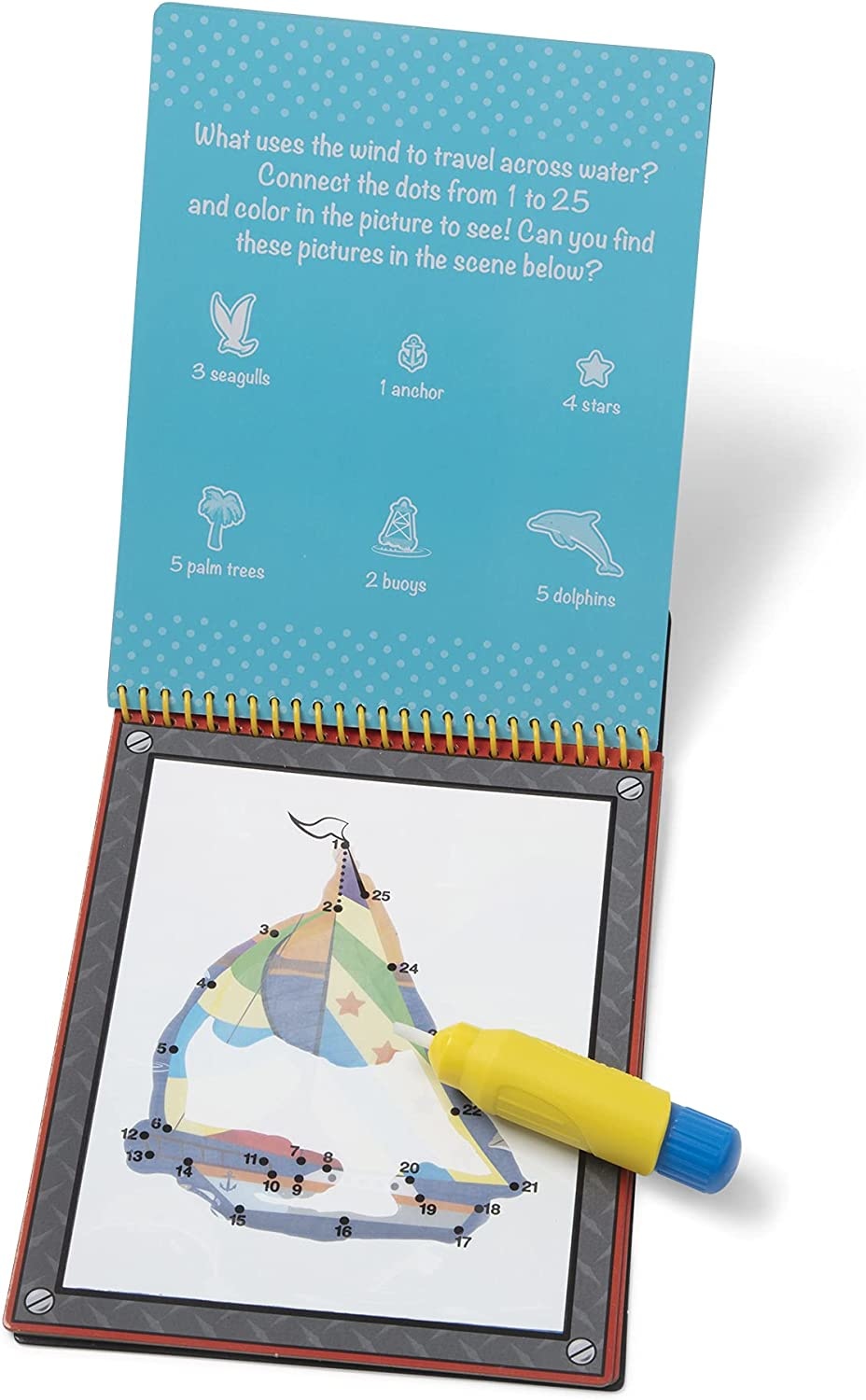 Water Wow Connect the Dots - Vehicles