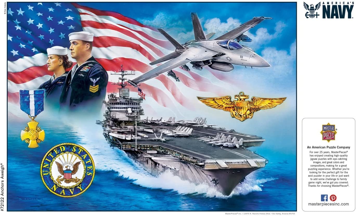 Masterpiece U.S. Navy - 1000pc Puzzle
