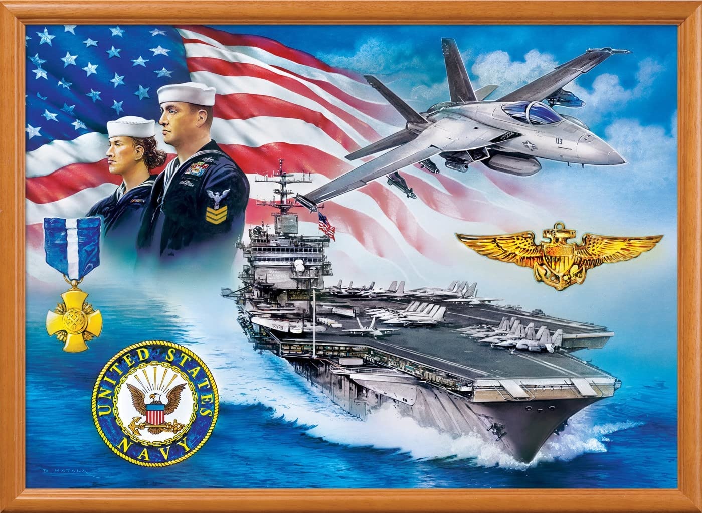 Masterpiece U.S. Navy - 1000pc Puzzle