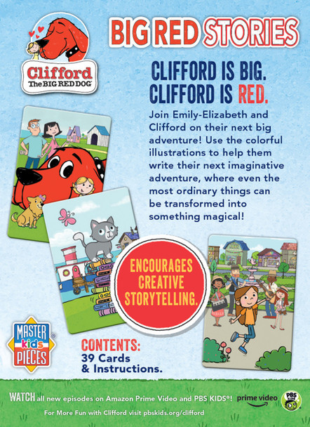Masterpiece Clifford - Big Red Stories Kids Card Game