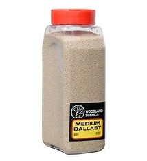 Woodland Scenics Medium Ballast Shaker, Buff/50 cu. in.