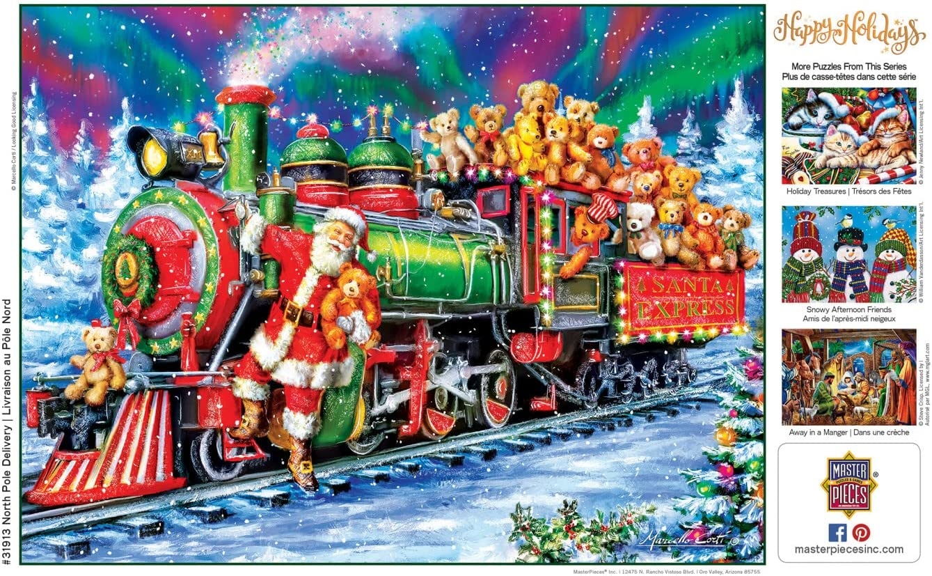 Masterpiece Holiday - North Pole Delivery 300pc EzGrip Puzzle