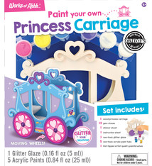 Works of Ahhh Classic Wood Paint Kit - Princess Carriage