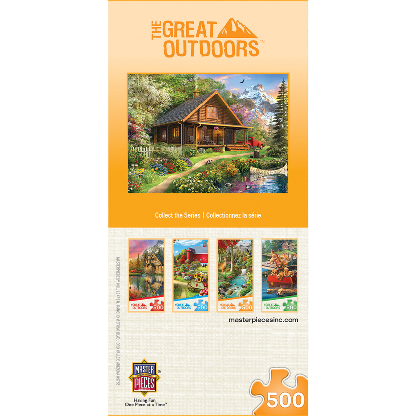 Masterpiece Great Outdoors - Puzzle Assortment 500pc Puzzles