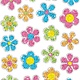 Trend Flower Power Sparkle Stickers