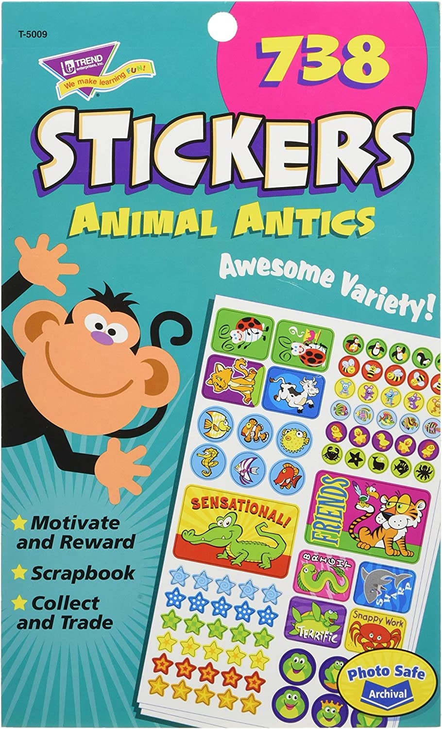 Trend Animal Antics Stickers