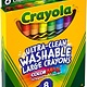 Crayola 523280 Ultra-Clean Washable Crayons, Large, 8