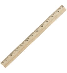 Wooden 12 Inch Ruler