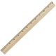 Wooden 12 Inch Ruler